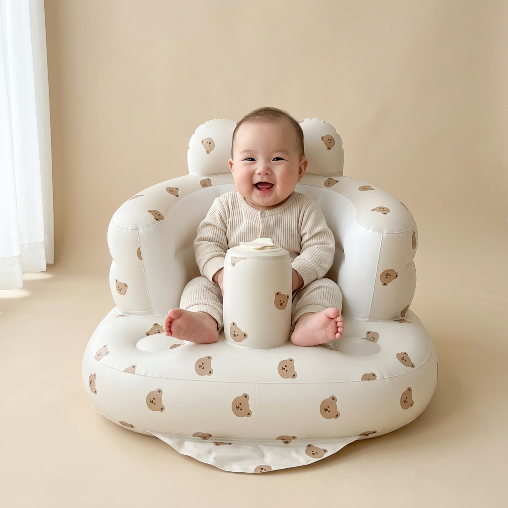Honey & Hum Cozysit Inflatable Baby Chair