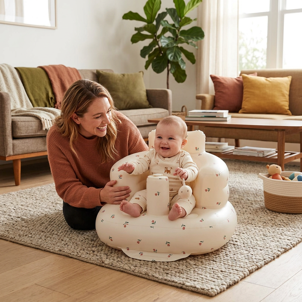Honey & Hum Cozysit Inflatable Baby Chair