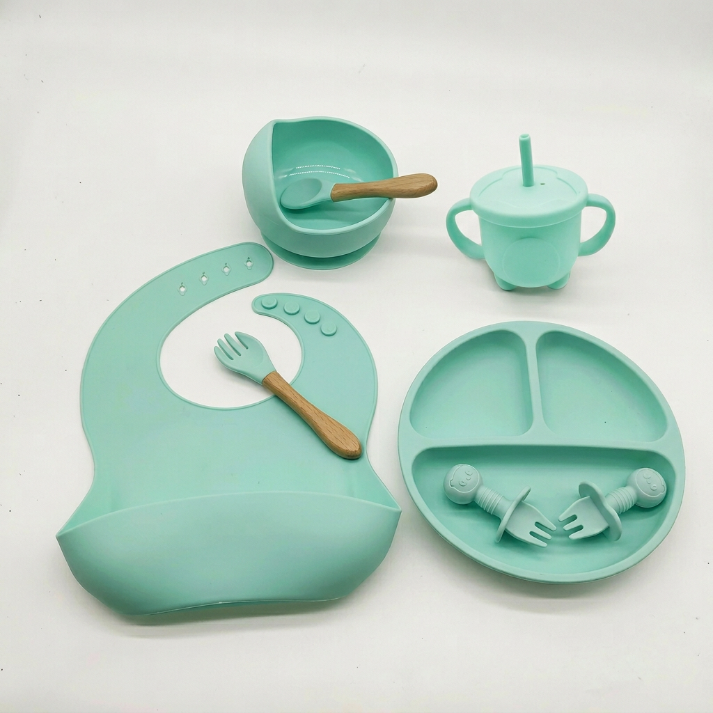 Honey & Hum First Bites Silicone Feeding Set